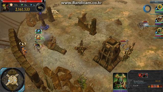 DOW2 Retribution Last Stand Necron Overlord Nightbringer смотреть онлайн
