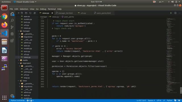 User's Permission | Python and Django смотреть онлайн