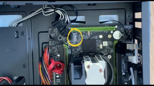 как установить и настроить ssd M.2