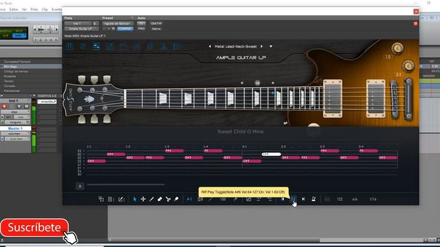 El Mejor Plugin De Guitarra Eléctrica Ample Guitar LP