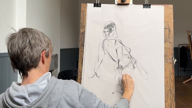 The Secret to GESTURE DRAWING (one simple thing) смотреть онлайн