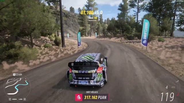 Forza Horizon 5 HOONIGAN FORD GYMKHANA 10 FORD FOCUS RS RX Downhill Driving смотреть онлайн