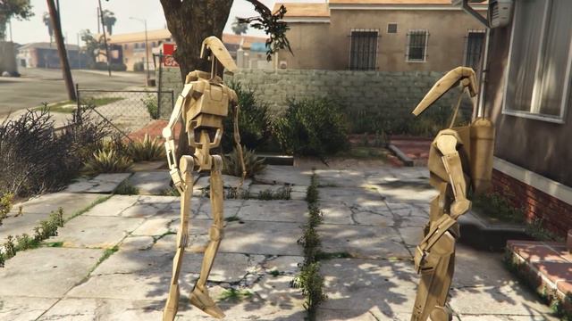 Battle Droid roasts another Battle Droid (Lamar roasts Franklin) смотреть онлайн