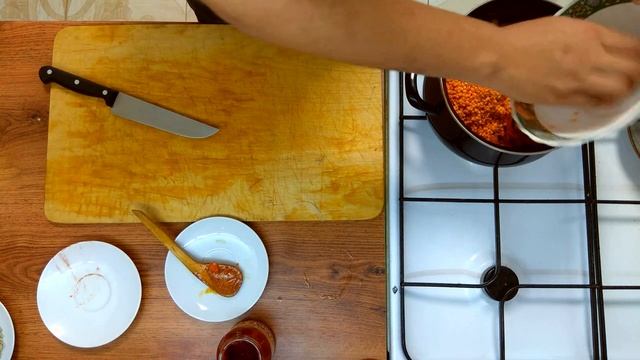 Турецкий ЧЕЧЕВИЧНЫЙ СУП. ТУРЕЦКАЯ КУХНЯ - Mercimek çorbası / суп из красной чечевицы