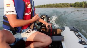 Ханкай 9.8 перебор мощности для лодки на 2 л.с. результат