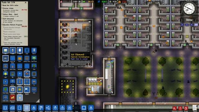 Prison Architect | Alpha 26 | Construction | #8 | A quiet day indeed смотреть онлайн