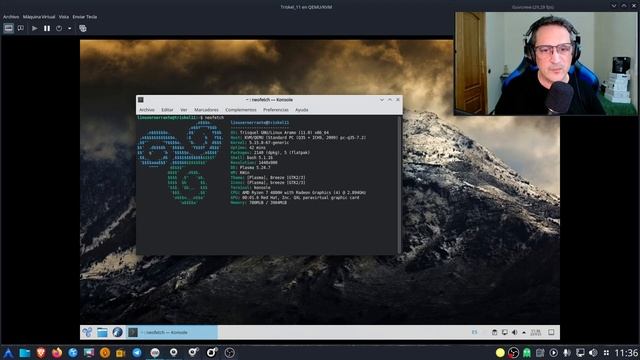 'Triskel Linux 11.0 Aramo' - un breve recorrido. смотреть онлайн