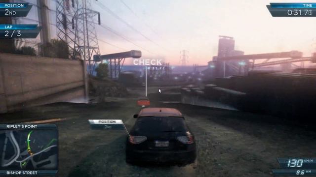 NFS Most Wanted 2012 |Subaru Cosworth Impreza| смотреть онлайн