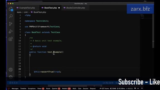 laravel unit testing tutorial | laravel unit test controller method [ Real world example ] смотреть онлайн