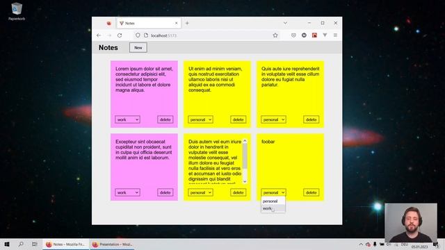 React Course, part 8.2: Notes App (Exercise) смотреть онлайн