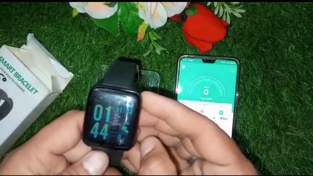 ID116 Smartwatch Time set Kaise kare,How to Set time in Smart bracelet watch,ID116 Watch Set time смотреть онлайн
