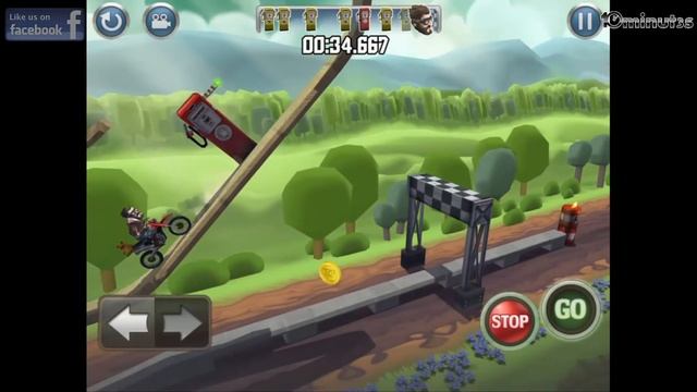Bike Baron iPhone/iPad Gameplay (Universal App) смотреть онлайн