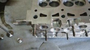 Тюнинг, распил ГБЦ 11186 8кл Гранта, подробно