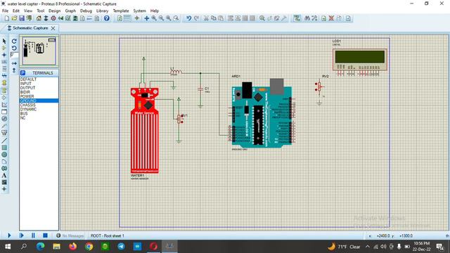WATER LEVEL SENSOR WITH ARDUINO UNO IN PROTEUS смотреть онлайн