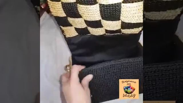 Вязанная сумка из макраме смотреть онлайн