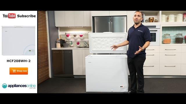 204L Haier Chest Freezer HCF208WH 2 reviewed by product expert - Appliances Online смотреть онлайн