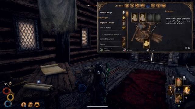 Through the forest, at night - Let's Play Outward #46 смотреть онлайн