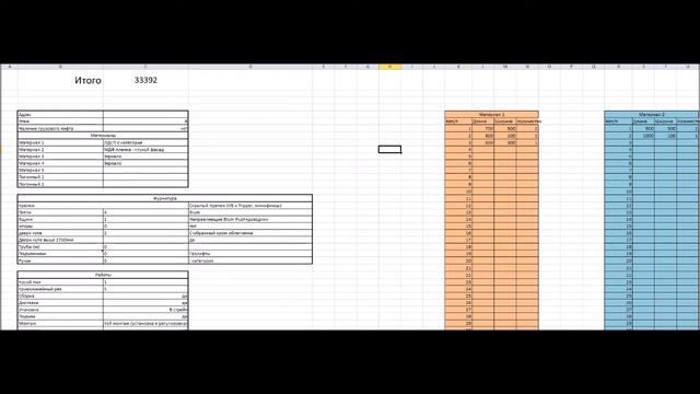 Расчет корпусной мебели смотреть онлайн