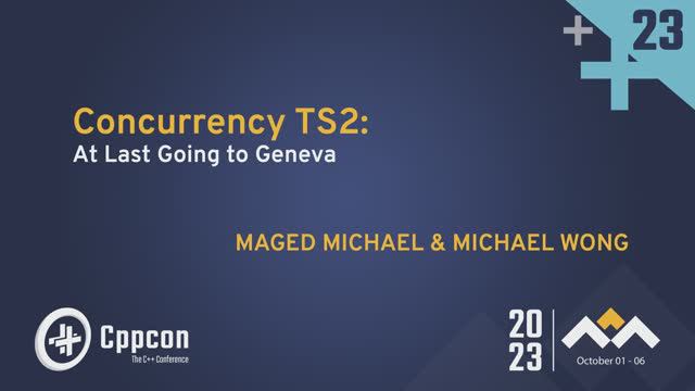 Concurrency TS2: Improved C++ Concurrency and Lock-free Programming - Maged Michael & Michael Wong смотреть онлайн