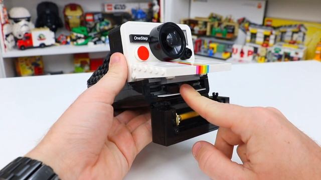 LEGO Ideas Polaroid OneStep SX-70 Camera Review - Set # 21345