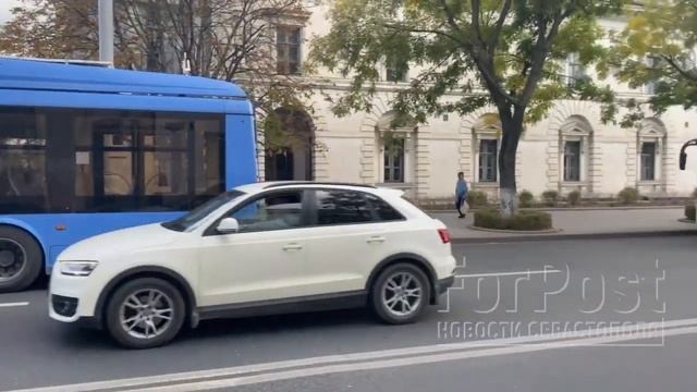 Троллейбусы встали в центре Севастополя 20 октября 2023 смотреть онлайн