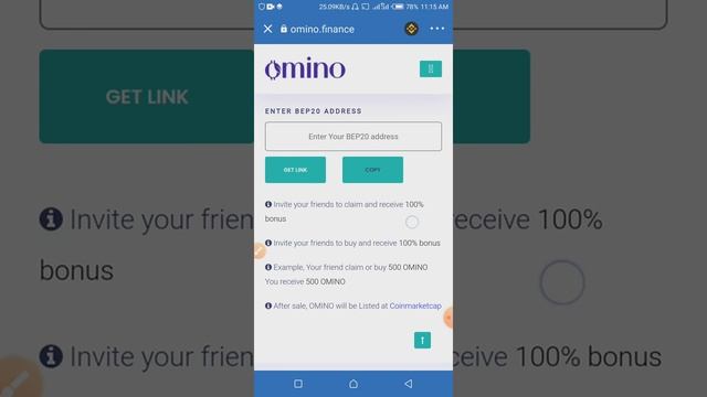 CLAIM OVER 80 OMINO FINANCE TOKEN AIRDROP ON TRUST WALLET смотреть онлайн