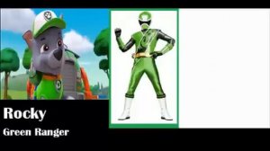 Power rangers ninja steel paw patrol