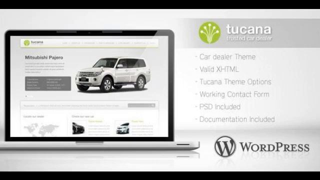 Preview Tucana - Car Dealer WordPress Theme Retail смотреть онлайн