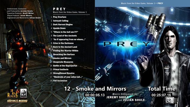 PREY Music From The Video Game, Volume 1 | HQ 1080p