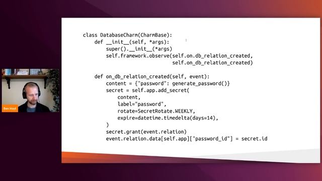 Operator Day Europe 2023 | Python Operator Framework and Secrets for K8s Charms with Ben Hoyt смотреть онлайн