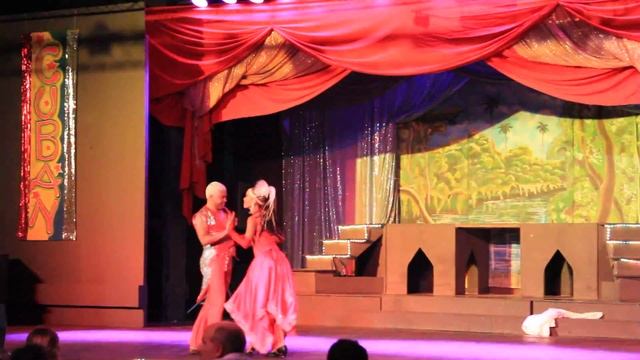 Cuba, Varadero. Hotel Be Live Turquesa. Варадеро, шоу в отеле. Куба.