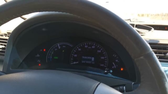 Toyota Camry Hybrid XV40. Редкий гость из США. смотреть онлайн