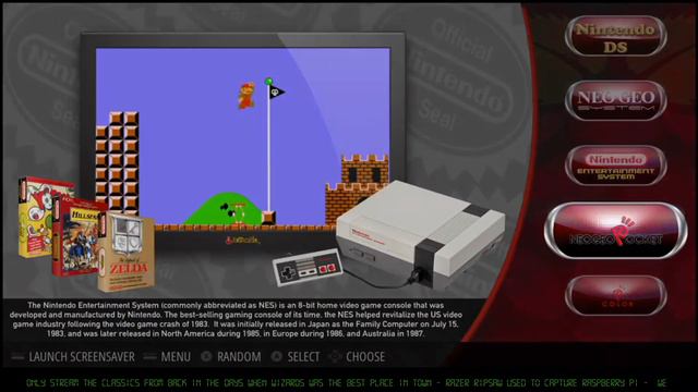 Retro Pie - Emulation Station Themes