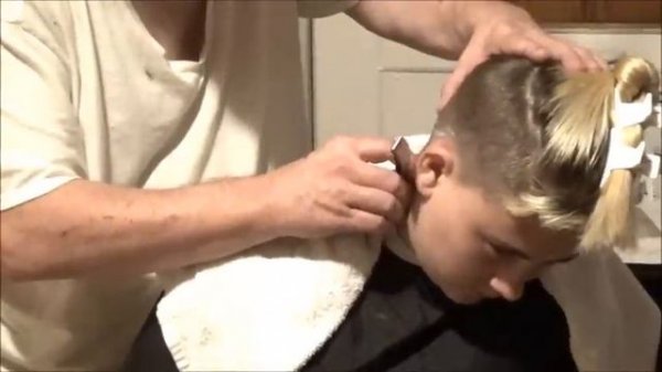 Calistaes big change, one hot model!  by Haircutdad