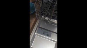 Первый запуск посудомоющей машины  Hansa