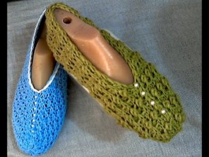 Следки без шва на подошве одним полотном