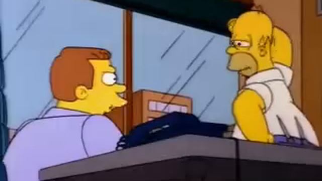 The Simpsons - Homer At The Buffet смотреть онлайн