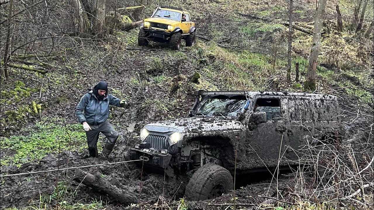 Порвали привод на миньоне! Залипли до ночи в лесу. Пытаемся вернуться смотреть онлайн
