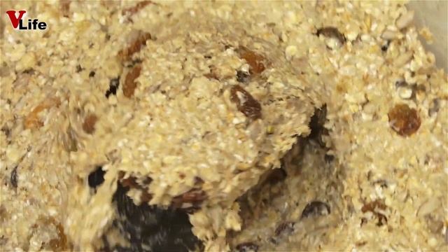 Овсяное Печенье с Бананом и Изюмом без яиц, сахара и муки #ППРецепт смотреть онлайн