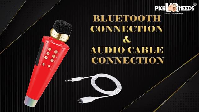 Karaoke Microphone & Bluetooth Speaker with LED Light #mike #speaker #pickurneeds смотреть онлайн