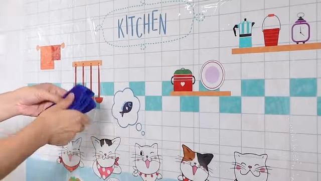 Кухонные маслостойкие настенные наклейки на стену 30/60*90 см, высокотемпературные водостойкие обои смотреть онлайн