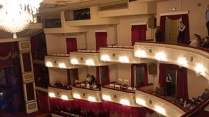 Малый театр в Москве.Сцена на Ордынке