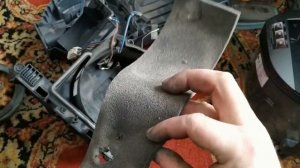 Ремонт пылесоса LG VK-75301H. Замена мотора.