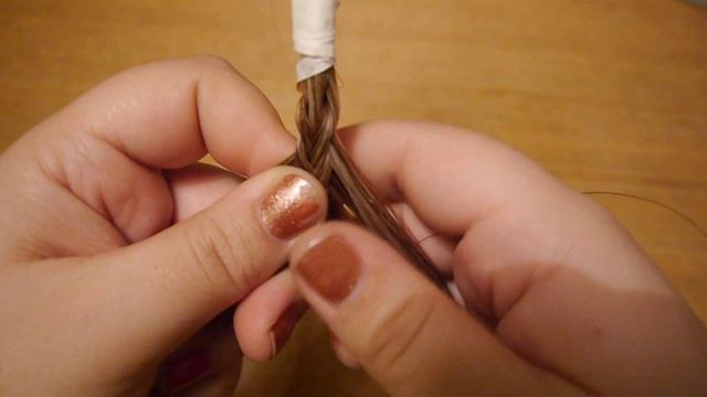 DIY horsehair bracelet square braid tutorial смотреть онлайн