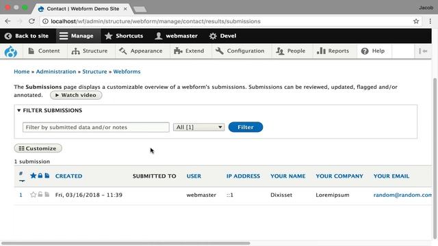 Introduction to Webform for Drupal 8 смотреть онлайн