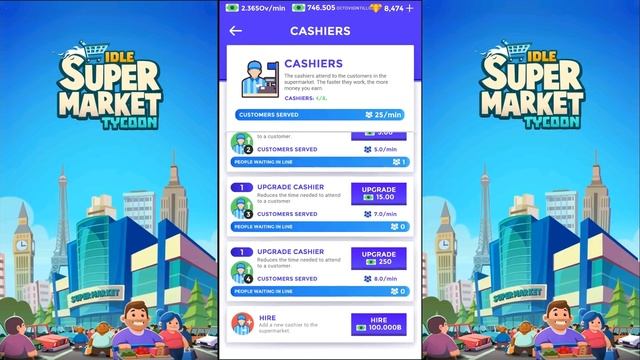 Idle Supermarket Tycoon - 22 - "Finally on Mars" смотреть онлайн