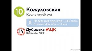 Информатор Люблинско-Дмитровской линии Зябликово-Чкаловская