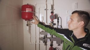 Монтаж газового котла в частном доме 120 м