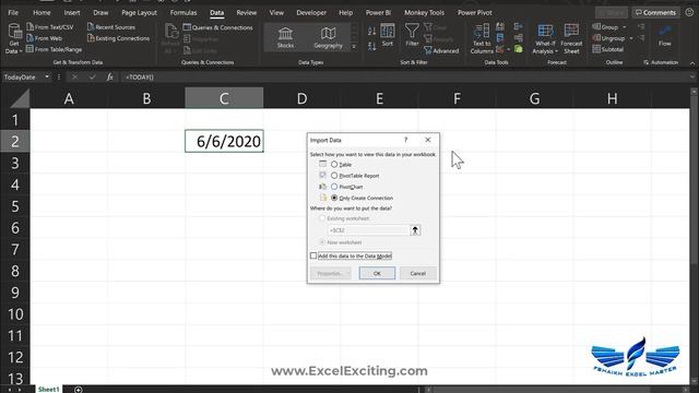 Today Date in Power Query (Excel & Power BI) - 2 Methods смотреть онлайн