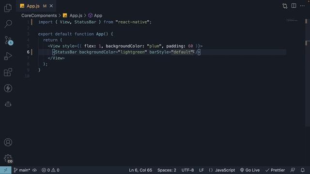 React Native Tutorial - 15 - Status Bar смотреть онлайн